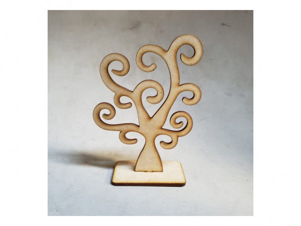 ARBOL BIJOU 13cm - IND DEL ARTE / CORTE LASER