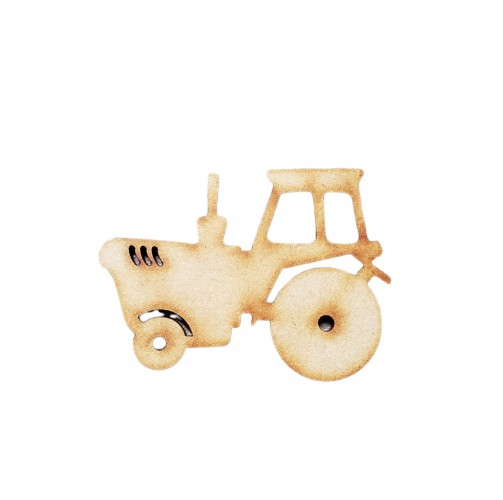 TRACTOR SOUVENIRS 8cm 3mm - IND DEL ARTE / CORTE LASER