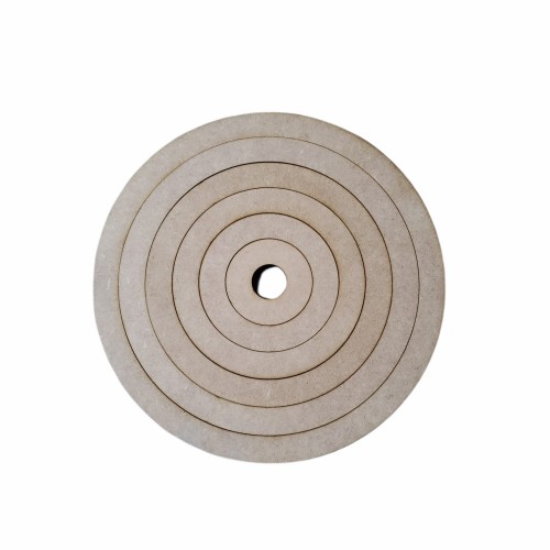 AROS MDF  7,5cm DIAM 5mm - IND DEL ARTE / CORTE LASER