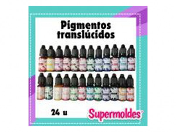 PIGMENTOS PARA RESINA TRANSLUCIDOS - SUPERMOLDES