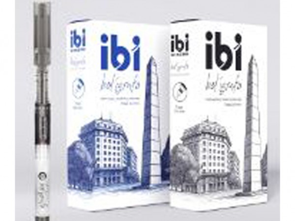 BOLIGRAFO IBI TINTA LIQUIDA 0.5 NEGRO - IBICO
