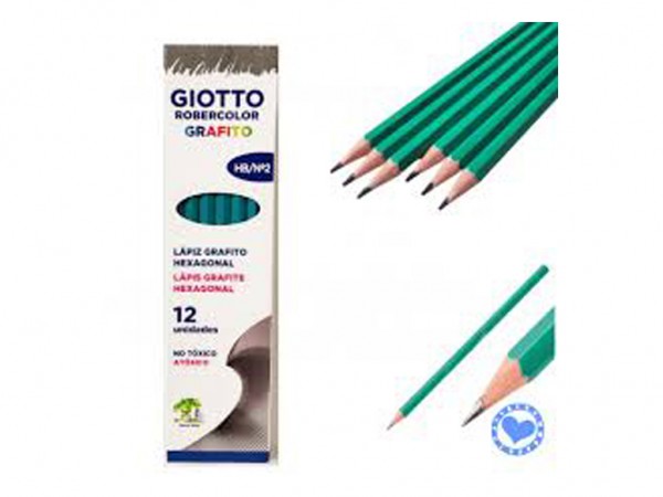 LAPIZ GRAFITO GIOTTO HB x12und - GIOTTO / LYRA / DAS