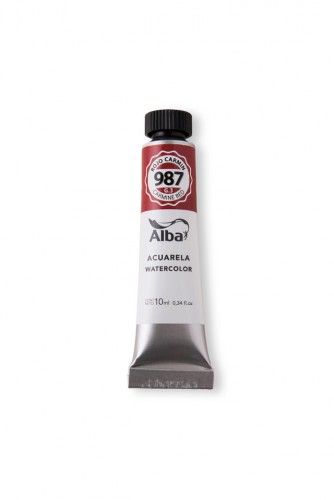 ACUARELA ALBA G3 ROJO CARMIN 10ml - ALBA