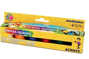 TEMPERAS 6 COLORES 15 ml - ACRILEX