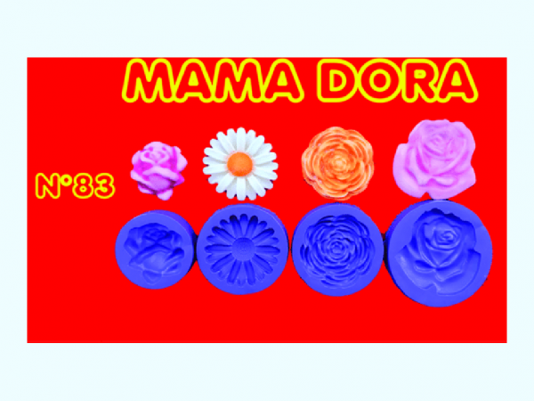 MAMA DORA MOLDES PUNTILLA N83 FLORES - MAMA DORA