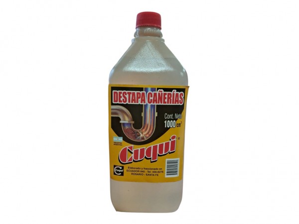 DESTAPA CAÑERIAS x1L - LIMPIEZA Y QUIMICOS CIDER