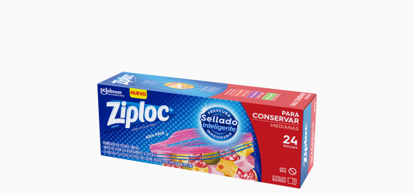 ZIPLOC BOLSA CONSEVA MEDIANA 24u - LIMPIEZA Y QUIMICOS CIDER