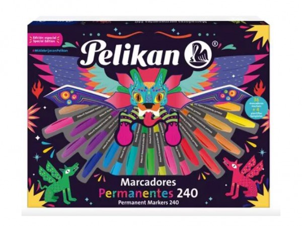 MARCADORES PERMANENTES PELIKAN KITX36 - PELIKAN