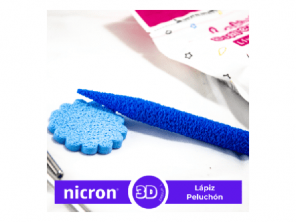 RODILLOS 3D LAPIZ PELUCHON - NICRON