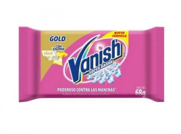 JABON BARRA VANISH ROSA 75g ROPA DELICAD - LIMPIEZA Y QUIMICOS CIDER