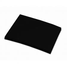 PAPEL DIBUJO 200g 35x50 NEGRO - PAPEL Y CARTON