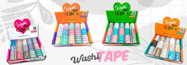 CINTA WASHI TAPE PAPEL CBX - CBX