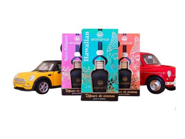 DIFUSOR PARA AUTOS AROMANZA 12ml - VELAS DE LOS MILAGROS