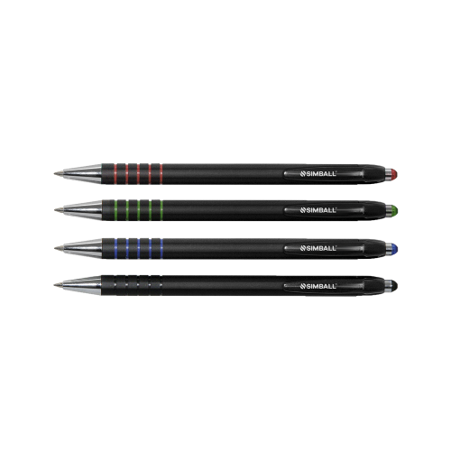 BOLIGRAFO RETRACTIL CITY AZUL - SIMBALL