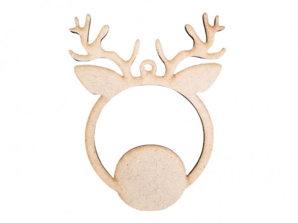 BORLA RENO 10 CM - 3 MM - IND DEL ARTE / CORTE LASER