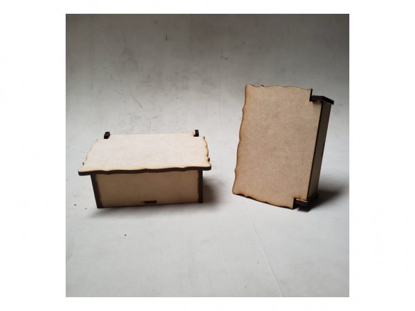 CAJA TAPA REVATIBLE RECT (12x17x7) C/OND - IND DEL ARTE / CORTE LASER