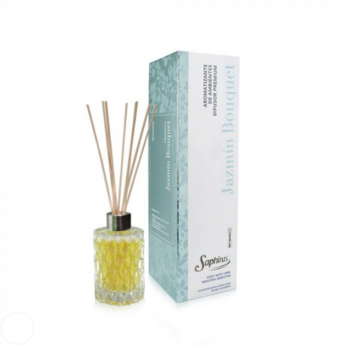 DIFUSORES AROMATICOS PREMIUM JAZMIN BOUQUET 130ml - LIMPIEZA Y QUIMICOS CIDER
