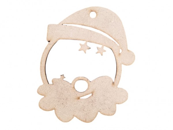 BORLA NOEL 10 CM - 3mm - IND DEL ARTE / CORTE LASER