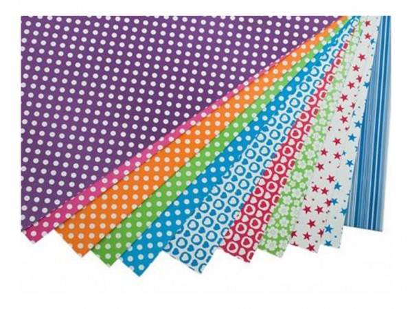 CARTULINAS DOBLE FAZ FANTASIA 50x70cm - PAPELES