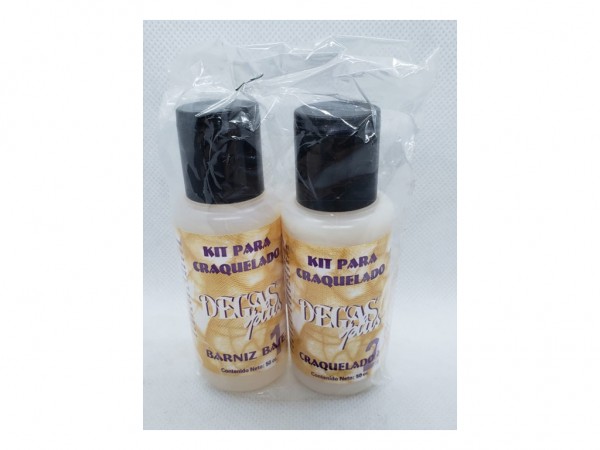 SET CRAQUELADO DEGAS 2X50ML - DEGAS PLUS