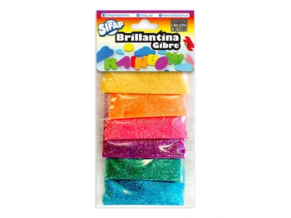 BRILLANTINA SIFAP RAINBOW x6 - SIFAP