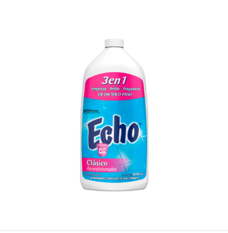 ECHO CLASICO ACONDICIONADOR 3 EN 1 800cc - LIMPIEZA Y QUIMICOS CIDER