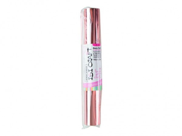 FOIL ART P/LAPIZ TERMICO ORO ROSA 0.15x3 - IBICO
