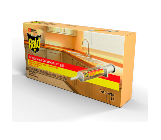 RAID COCINA JERINGA GEL x3grs - LIMPIEZA Y QUIMICOS CIDER