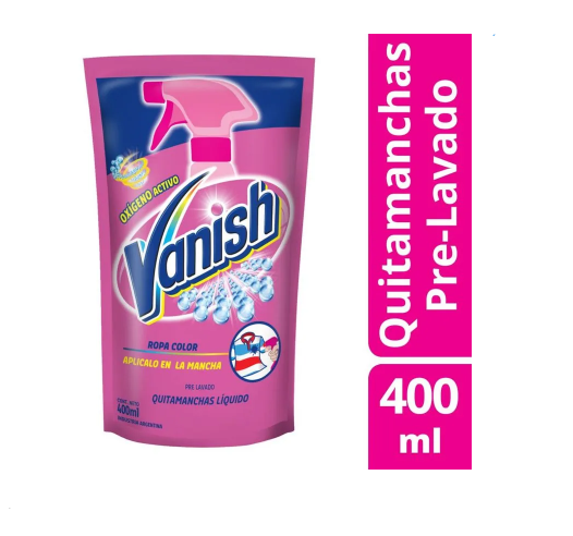 VANISH PRELAVADO ROSA D/P 450g - LIMPIEZA Y QUIMICOS CIDER