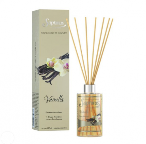 DIFUSORES AROMATICOS VAINILLA 125ml - LIMPIEZA Y QUIMICOS CIDER