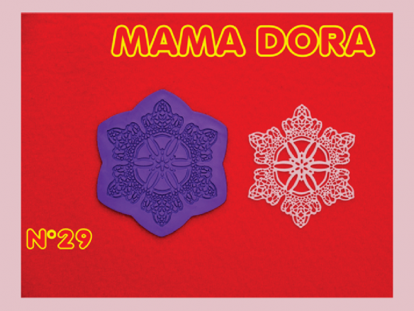 MAMA DORA MOLDES PUNTILLA N29 MANDALA - MAMA DORA