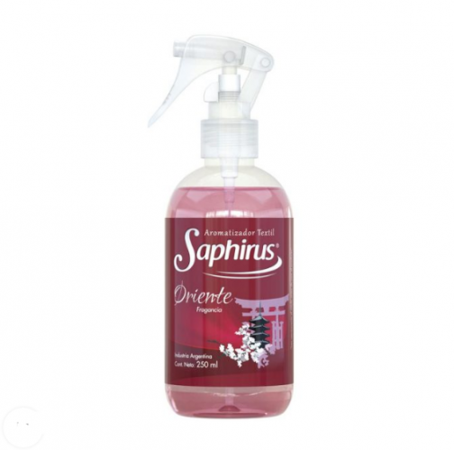 AROMATIZADOR SAPHIRUS TEXTIL ORIENTE 250ml - LIMPIEZA Y QUIMICOS CIDER