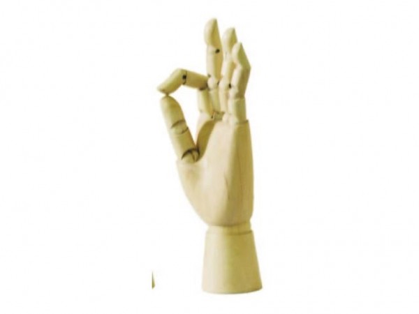 MANO ARTICULADA FEMENINA IZQ 25 CM - IBICO
