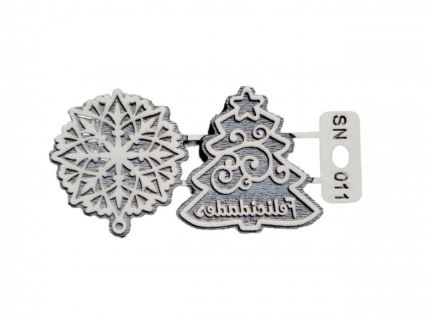 SELLOS SN011/BORLAS N1 7 CM - IND DEL ARTE / CORTE LASER