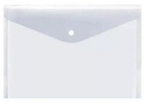 SOBRE CON BOTON A4 TRANSPARENTE
