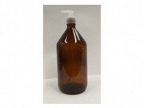 BOTELLA JARABE VIDRIO AMBAR 1000cc