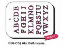 STENCIL CREATIVA 20x30xm ABC BELL MAY