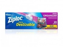 ZIPLOC BOLSA ORGANIZAR MEDIANA 20unid