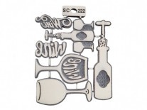 SELLOS SET WINE 6 A 14 CM X 6