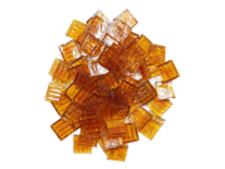 VENECITAS VITRO V06/NARANJA 800g 2x2cm