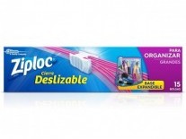 ZIPLOC BOLSA ORGANIZAR GRANDE 15unid