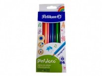 LAPICES COLOR PINTALOCO LARGOS x12 PELIK