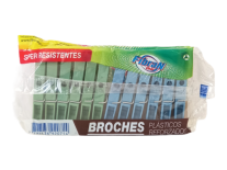 BROCHES PLASTICOS x12u