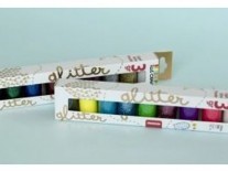 GLITTER SET 9 COLORES 3g C/U PASTELES
