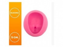 MOLDES SILICONA CARITA BEBE RED 5 CM DIA