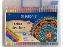 LAPICES COLOR x24 LARGOS ESTUCHE C/SAC S