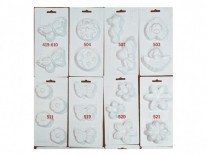 MOLDES JABON PLASTICOS YESO PORCELANA