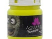 TEMPERAS ACUAREL 250g FLUO AMARILLO