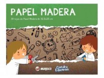 BLOCK PAPEL MADERA 30H