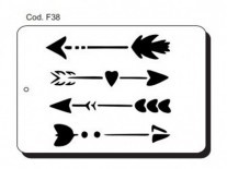 STENCIL CREATIVA 20x30cm F038